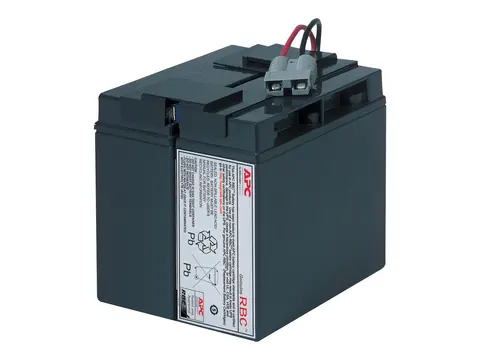 APC Replacement Battery Cartridge #7 - UPS-batteri 1 x batteri - blysyre - svart - for P/N: SMT1500C, SMT1500CNC, SMT1500CUS, SMT1500I-AR, SMT1500IC, SMT1500NC, SMT1500X93