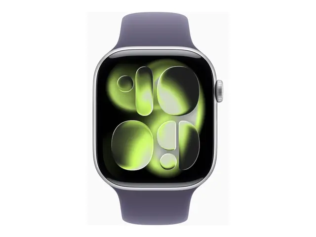 Apple Watch Series 11 (GPS + Cellular) - 46 mm sølvaluminium smart...