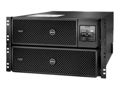 Dell Smart-UPS SRT 8000VA RM - UPS (kan monteres i rack) - AC 230/...