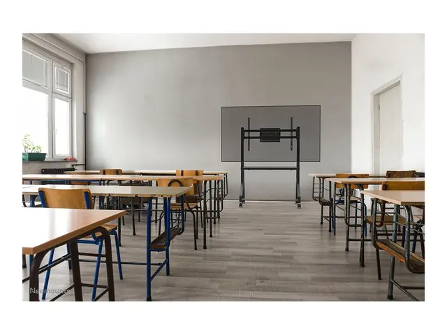Neomounts FL50-525BL1 - Vogn solid for flatpanel gulvstativ låsbar...