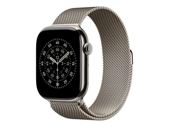 Apple - Sløyfe for smart armbåndsur 46mm M/L-størrelse naturlig Wa...