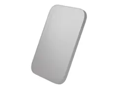 dbramante1928 re-charge - Trådløs nødlader ultra slim, Qi1.3 - 3000 mAh - 10 watt (USB-C) - på kabel: USB-C - hvit