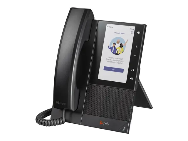 Poly CCX 505 - For Microsoft Teams VoIP-telefon SIP, SDP, RTCP, RT...
