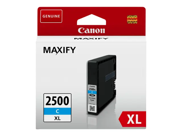 Canon PGI-2500XL C - 19.3 ml - Høy ytelse - cyan - original - blek...