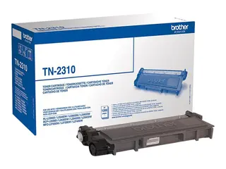 Brother TN2310 - Svart - original tonerpatron - for Brother DCP-L2500D, DCP-L2540DN, DCP-L2560DW, HL-L2360DN, HL-L2365DW, MFC-L2700DN