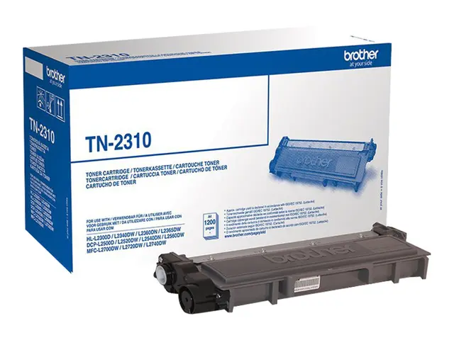 Brother TN2310 - Svart - original - tonerpatron - for Brother DCP-...