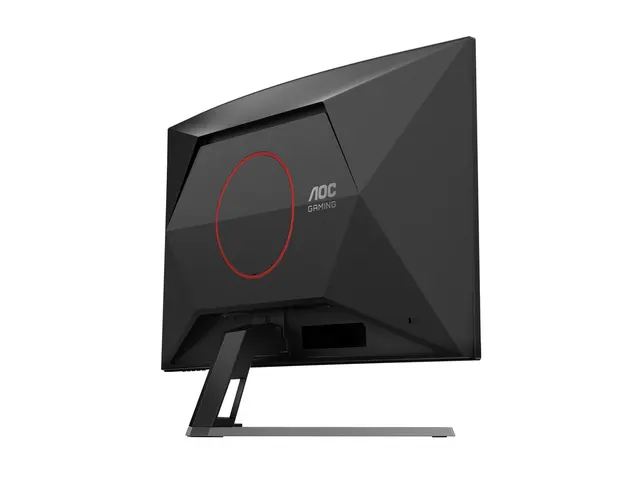AOC Gaming C32G42ZE - G4 Series LED-skjerm - gaming - kurvet - 32" (31.5" synlig) - 1920 x 1080 Full HD @ 240 Hz - VA - 300 cd/m² - 3500:1 - HDR10 - 0.3 ms - HDMI, DisplayPort - svart, rød 