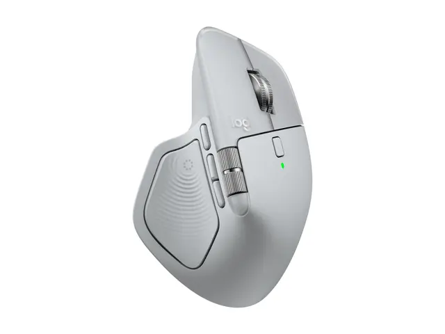 Logitech MX Master 4 - Mus 8 knapper trådløs Bluetooth, 2.4 GHz US...
