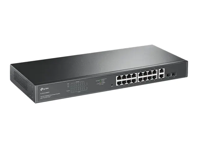 TP-Link JetStream TL-SG1218MPE - Switch - smart - 16 x 10/100/1000...