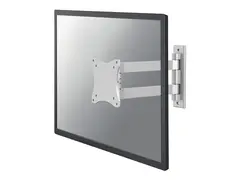 Neomounts FPMA-W820 - Brakett - full bevegelse for LCD-skjerm - sølv - skjermstørrelse: 10"-27" - veggmonterbar