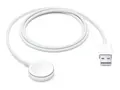 Apple - Ladekabel for smartarmbåndsur - USB hann 1 m - Rask lading, magnetisk - for Watch