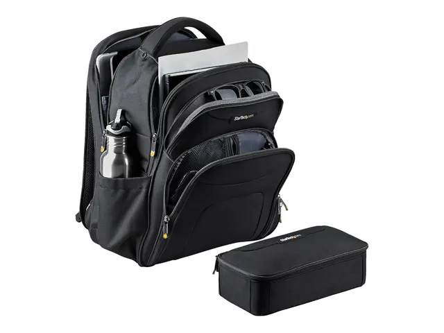 StarTech.com 17.3" Laptop Backpack with Removable Accessory Organi...