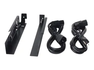 APC - Rackmonteringssett for KVM-konsoll svart - 1U - TAA-samsvar - for P/N: SMX1000CUS, SMX1500RM2UCNCUS, SMX1500RM2UCUS, SMX2KR2UX145, SMX3KR2UNCX145, SMX750CUS