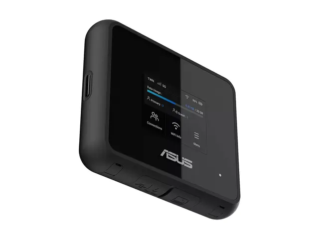 ASUS 5G-GO - Trådløs ruter - WWAN 1-portssvitsj - Wi-Fi 7 Multibån...