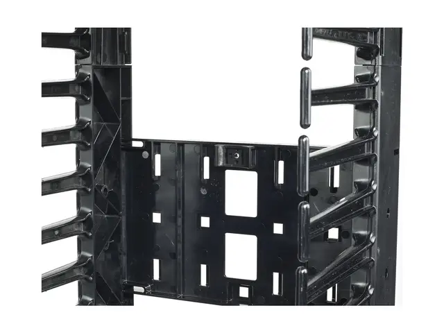 APC Cable Management - Rack-kabelføringssett - svart - for P/N: NB...