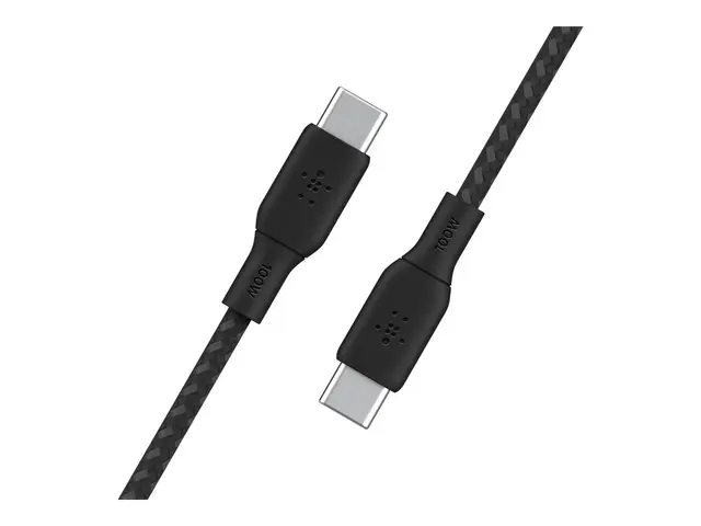 Belkin BoostCharge - USB-kabel 24 pin USB-C (hann) til 3 m svart