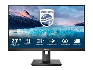 Philips S-line 272S1M - LED-skjerm - 27&quot; 1920 x 1080 Full HD (1080p) @ 75 Hz - IPS - 250 cd/m&#178; - 1000:1 - 4 ms - HDMI, DVI-D, VGA, DisplayPort - h&#248;yttalere - svart