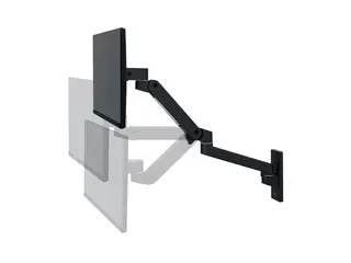 Ergotron LX Pro - Monteringssett (leddarm) modulær - for LCD-skjerm - svart - skjermstørrelse: inntil 34" - veggmonterbar