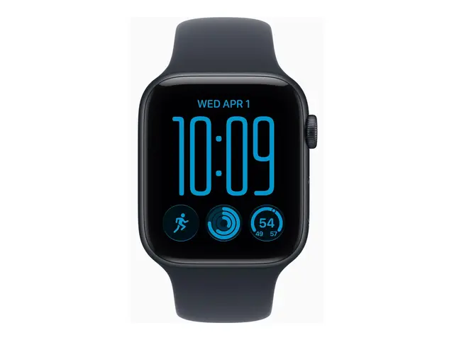 Apple Watch SE 3 (GPS + Cellular) - 44 mm - midnattsaluminium - sm...
