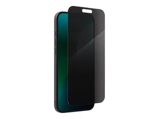 ZAGG InvisibleShield Glass Elite Privacy Skjermbeskyttelse for mobiltelefon - glass - med personvernsfilter - 2-veis - for Apple iPhone 15 Plus, 16 Plus