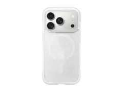 Belkin Protect+ Series - Beskyttende deksel for mobiltelefon MagSafe-samsvar - silikon, plastikk - blank - for Apple iPhone 17 Pro, 18 Pro
