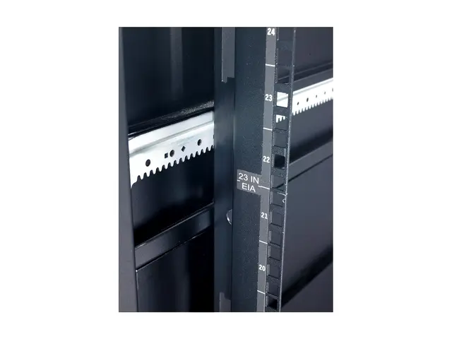APC - Rackskinne - svart - 42U - 23" (en pakke 4) - for NetShelter...