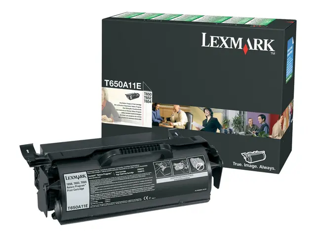 Lexmark - Svart - original - tonerpatron LCCP, LRP - for Lexmark T...
