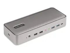 STARTECH.COM Dual-Laptop USB-C KVM Docking Station Dual Monitor 4K 60Hz Di