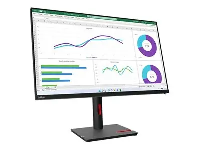 Lenovo ThinkVision T32h-30 - LED-skjerm 31.5" 2560 x 1440 WQHD @ 6...
