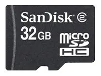 SanDisk - Flashminnekort 32 GB Class 4 microSDHC for Pantech Cross...
