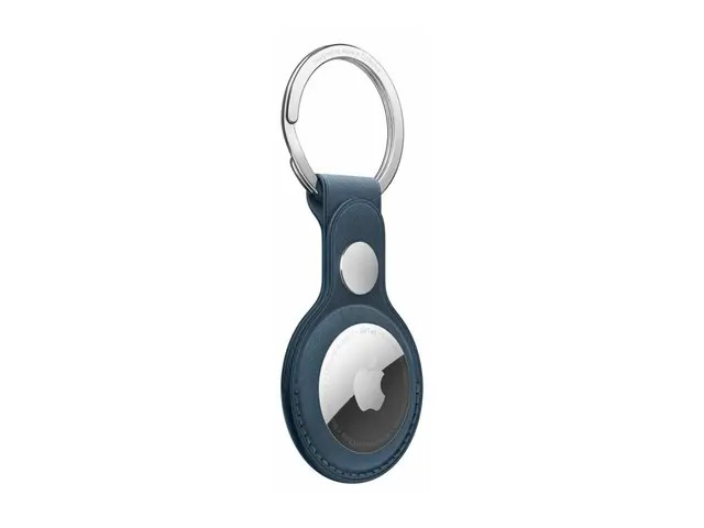 Apple - Eske for airtag mikrotvill, stainless steel, FineWoven asu...