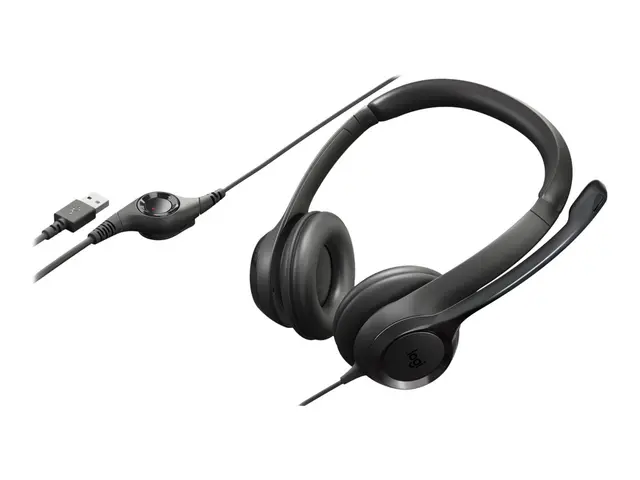 Logitech USB Headset H390 - Hodesett - full størrelse - kablet
