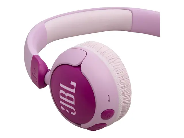 JBL Junior 320BT - Hodetelefoner med mikrofon on-ear - Bluetooth - trådløs - purpur 