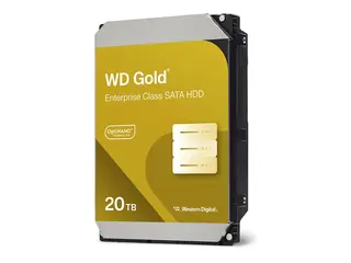 WD Gold WD203KRYZ - Harddisk - Enterprise 20 TB - intern - 3.5&quot; - SATA 6Gb/s - 7200 rpm - buffer: 512 MB