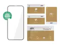 Key Besseggen - Skjermbeskyttelse for mobiltelefon &#248;ko, kant-til-kant - 2.5D - glass - rammefarge svart - for Apple iPhone 15