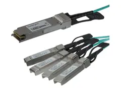 STARTECH 3M QSFP+ BREAKOUT CABLE - CISCO COMPATIBLE-QSFP+TO4SFP+