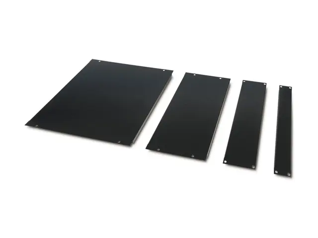 APC - Blindpanelsett for rack - svart 15U - for NetShelter SX 