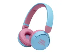 JBL Jr310BT - Hodetelefoner med mikrofon on-ear - Bluetooth - tr&#229;dl&#248;s - bl&#229;