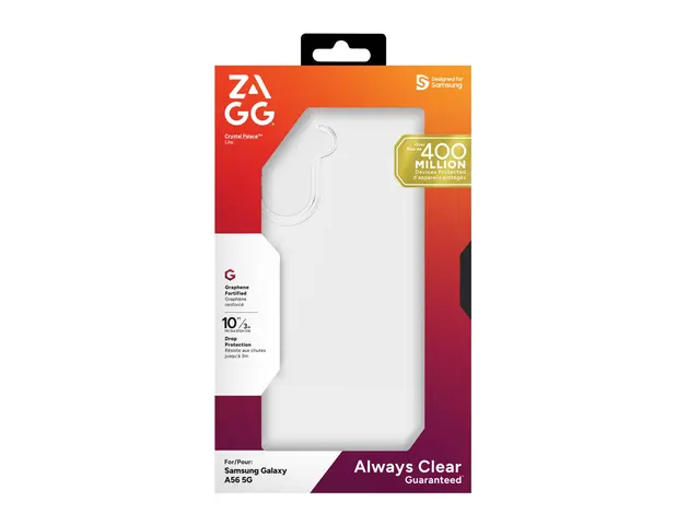 Zagg Crystal Palace Lite - Baksidedeksel for mobiltelefon grafen k...