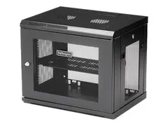 STARTECH 9U WALL MOUNT RACK - WALL MOUNT SERVER AND NETWORK CABINET-17IN