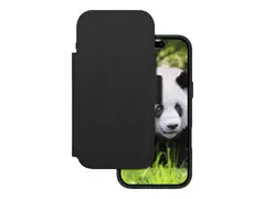 dbramante1928 Lynge - Lommebok for mobiltelefon MagSafe-samsvar - helnarvet lær - svart - for Apple iPhone Air