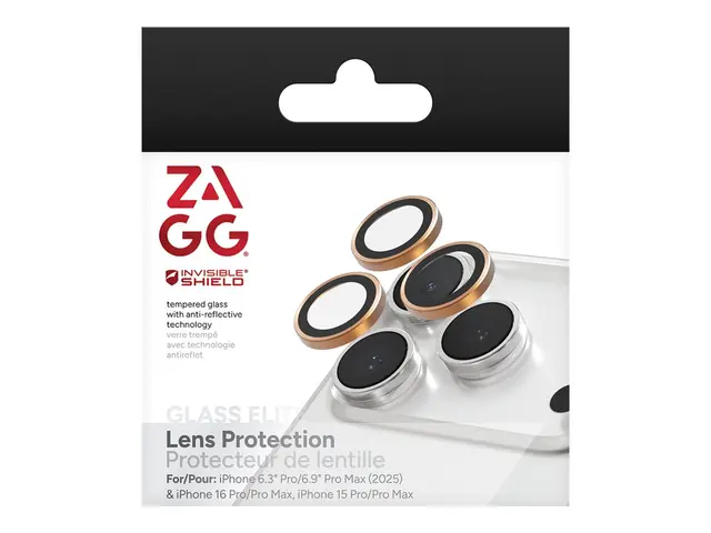 ZAGG InvisibleShield Premium GL - Linsebeskytter for mobiltelefon ...