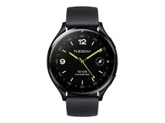 Xiaomi Watch 2 - Smartklokke med stropp - håndleddstørrelse: 140-210 mm display 1.43" - 32 GB - Bluetooth, Wi-Fi - 36.8 g - svart