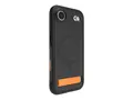 ZAGG Sedona Snap - Baksidedeksel for mobiltelefon med stativ - MagSafe-samsvar - grafen - flom svart - for Apple iPhone Air