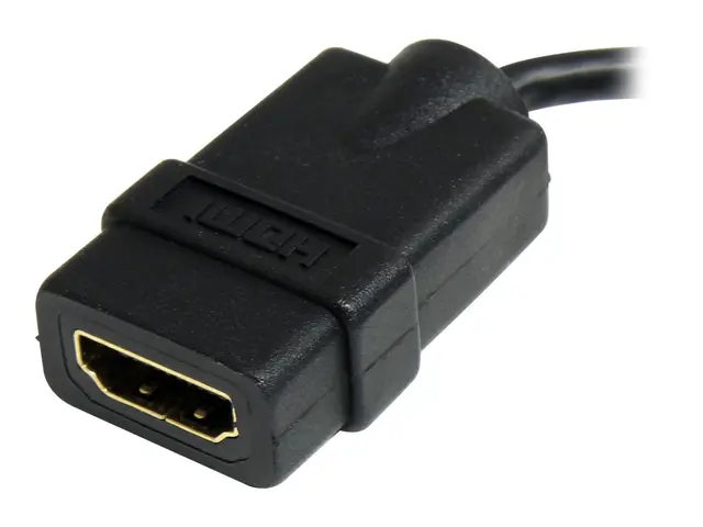 StarTech.com 5in High Speed HDMI Adapter Cable - to Micro F/M 5 in...