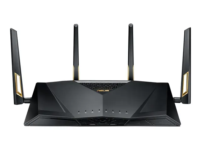 ASUS RT-AX88U - Trådløs ruter 8-portssvitsj 1GbE Wi-Fi 6 Dobbeltbånd