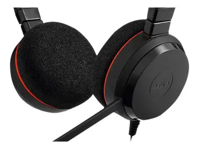 Jabra Evolve 20 UC stereo - Hodesett - on-ear - kablet - USB