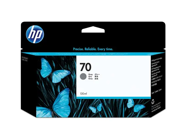 HP 70 - 130 ml grå original DesignJet blekkpatron for HD Pro MFP, ...