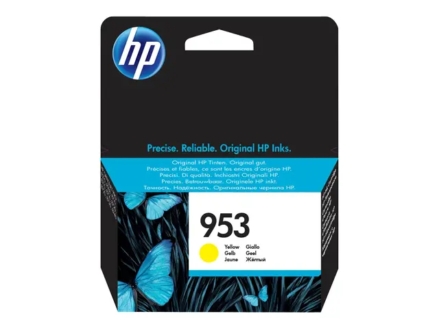 HP 953 - 9 ml - gul - original - blister - blekkpatron - for Offic...