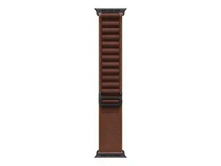Apple - Sløyfe for smart armbåndsur - 49 mm, svart titanfinish Medium størrelse - burgunder